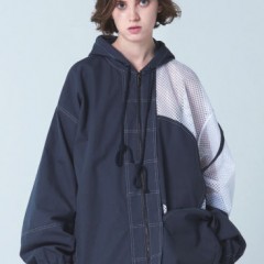 Sports Woven Jacket with Mesh Lining 809uwcjp005图1