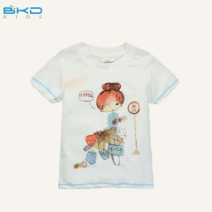 Water Printing Children Clothing Combed Cotton Baby Products图1