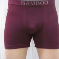 Bamboo Men's Seamless Boxer Briefs