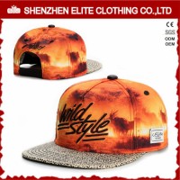 Wholesale Custom Sublimation Print 6 Panel Baseball Cap