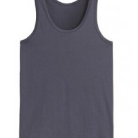 Bamboo Men's Tank Top Black Navy Grey