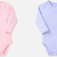 Babmoo Organic Cotton Soft Infant Rompers