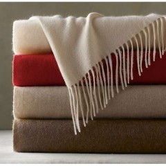 Mongolian Cashmere Water-Wave Throw Tr-Mc-051101图1