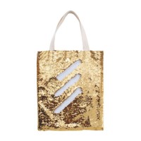 Gold Wholesale Sequin Tote Bag for Shopping (34*40 cm)