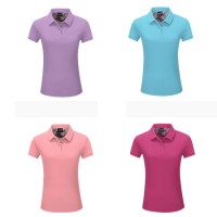 100% Cotton Pique Polo Shirt for Women