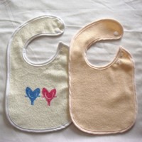 High Quality 100% Cotton Muslin Burpy Bib