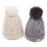 Jacquard Knit Hat Acrylic Korean Style Beanie