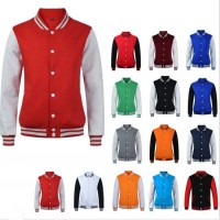 Custom Colorful Blank Jerseys Wholesale Baseball Jacket