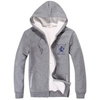 Fashion Heather Grey Hoody Whith Customized Logo