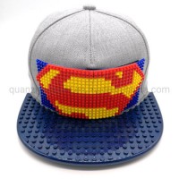 OEM Tabby Canvas Building Brick Creative Leisure Hat