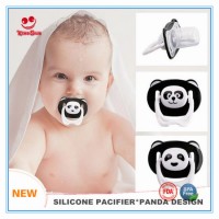 New Items Personalized Teething Toy Baby Pacifier with Panda Shape