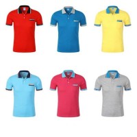 2019 Most Popular Custom Cotton OEM Printing Polo Shirt for Men Collar T-Shirt Male