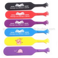 OEM Silicone Palm Design Creative Promotional Gift Bookmark