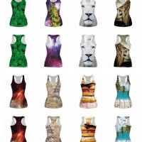 Custom Sublimation Fitness Tanktop for Men