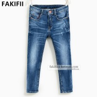 Premium Quality New Design Wholesale Fashion Kid Apparel Denim Child Boys Jeans