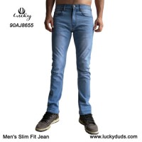 Fashion Washed Jeans Pant Men Blue Jeans for Men