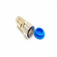 4.3-10 Mini DIN Male Plug Electrical Terminal RF Coaxial Cable Connectors for 1/2" Wire Coaxial