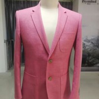 2019 Top Fashion Slim Men's Jacket Blazer in Pink J-20167