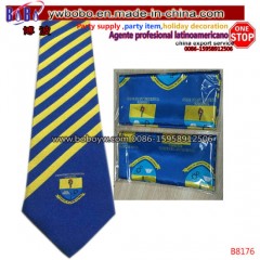 Customized Tie Scarf for School Woven Necktie Tie Kid Tie Bowtie Silk Tie (B8176)图1