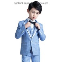 Fashion Boy`S Vest Pants Blazer Jacket Tuxedo Suits for School Uniform From China