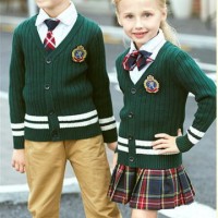 Custom Fashion Design Middle School Student Uniform