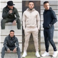 Wholesale Custom Mens Hoodie Tracksuit