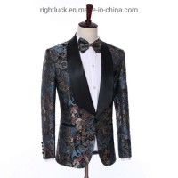 Best Quality Fashion Jacquard Fabric Men`S Blazer Jacket Vest Tuxedo Suits From China