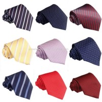 Fashion Formal Twill Polyester Silk Mens Neck Ties