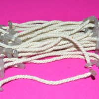 Factory Plastic Tips File Folder Tag Cotton Rope