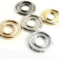 Fashion Bag Accessory Metal O Ring O-Buckle