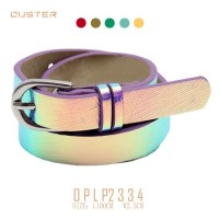 Fancy Skiny Belt Factory Custom PU colorful Basic Lady Belt Women Belt Fashion Accessories