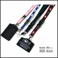 Custom Logo Printed Lanyard Woven Wholesale Exhibition Lanyard