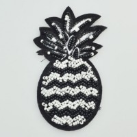 Pineapple Beaded Patches Decoration for Clothes