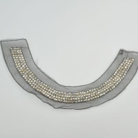 Shinny ABS Beads Beading Neckline for Clothes