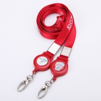 Customized Printing Logo Polyester Webbing Lanyard Strap