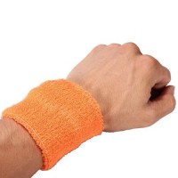 2018 Promotion Different Color Cotton Sweat Sports Basketball Wristband