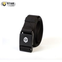 Tactical Magnetic Adjustable Blank Belt Buckle Decorative Metal Side Release Buckle for Belt