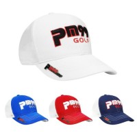 Custom Promotional Adult Visor Cap 3D Embroidery Sports Golf Hat 6 Panel Cotton Baseball Caps