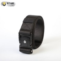 2020 New Casual Beaded Nylon Men's Belt Polyester Nylon Magnetic Buckle Light All-Match Belt Ma