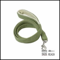 Eco Friendly Bamboo Cotton Pet Dog Leash with Soft Handle