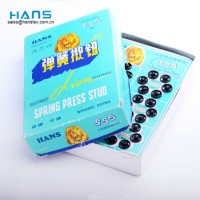 Hans Custom Suit Sewing Garment Accessory Apparel Metal Snap Press Stud Button for Clothes