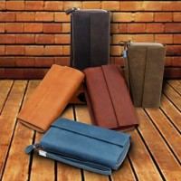 Latest Design Colorful Fashion Wallet Bag Man Zipper Wallet