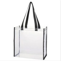 Customized Shopping Gift PVC Bag Transparent Tote Bag Plastic PVC