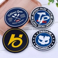 High Quality Plastic Promotional Soft 3D PVC  Rubber  Silicon Coaster