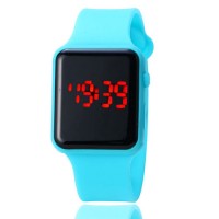 Fashion Sports Lde Electronic Watch Silicone Bracelet Electronic Watch