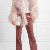 2017 High Quality Luxury Oversized Faux Fur Coat for Women