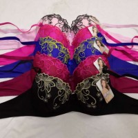Adjustment-Type Collateral Breast-Gathering Large-Scale Anti-Sagging Ring Bra