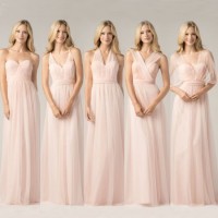 Convertible Bridesmaid Dresses Custom Tulle Empire Bridesmaid Dress Lb923