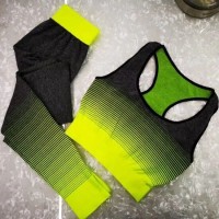 Seamless Gradient Sport Suits Yoga Wear Gym Wear Active Wear Suits Fitness Wear Workout Clothes