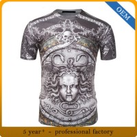 Custom Men's Comfortable Sublimation Tee Shirts